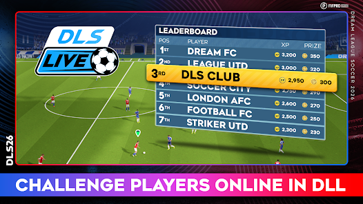 Smooth gameplay performance of DLS 2026 Mod APK Low MB version on 2GB RAM devices.