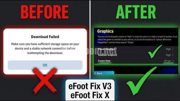eFoot Fix V3 APK Full Version