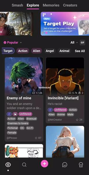 Crushon AI APK Premium Unlocked