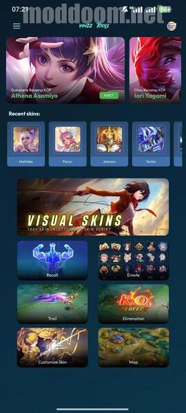 Vinzz Tools APK Unlocked Skins